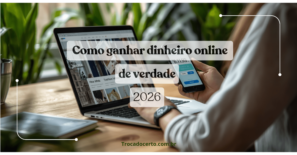 Como Ganhar Dinheiro Online de Verdade em 2026: 12 Formas Comprovadas