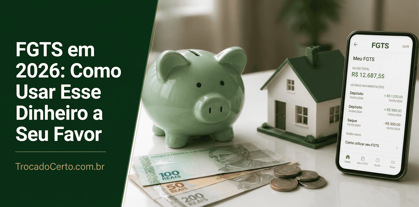 FGTS em 2026: Como Usar Esse Dinheiro a Seu Favor e Não Desperdiçar