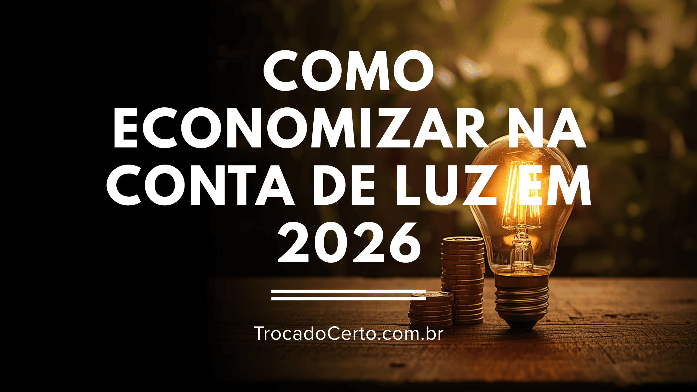Como Economizar na Conta de Luz em 2026 Sem Abrir Mão do Conforto