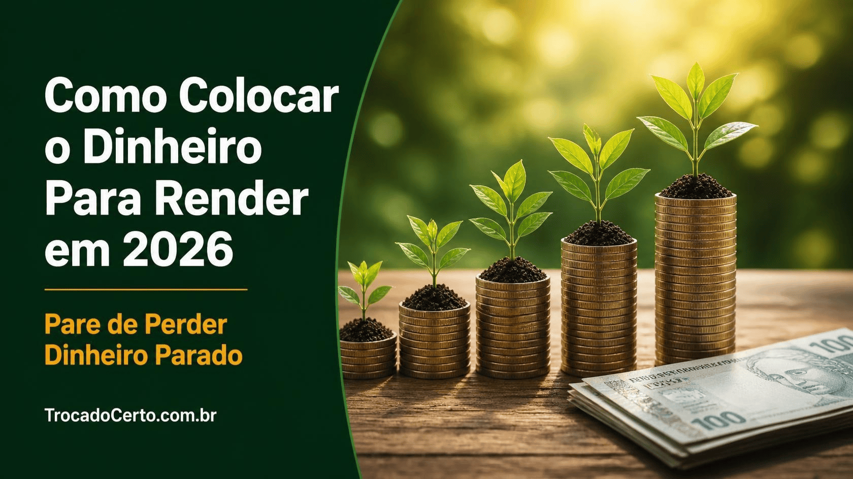 Como Colocar o Dinheiro Para Render em 2026: O Guia Definitivo Para Quem Quer Parar de Perder Dinheiro