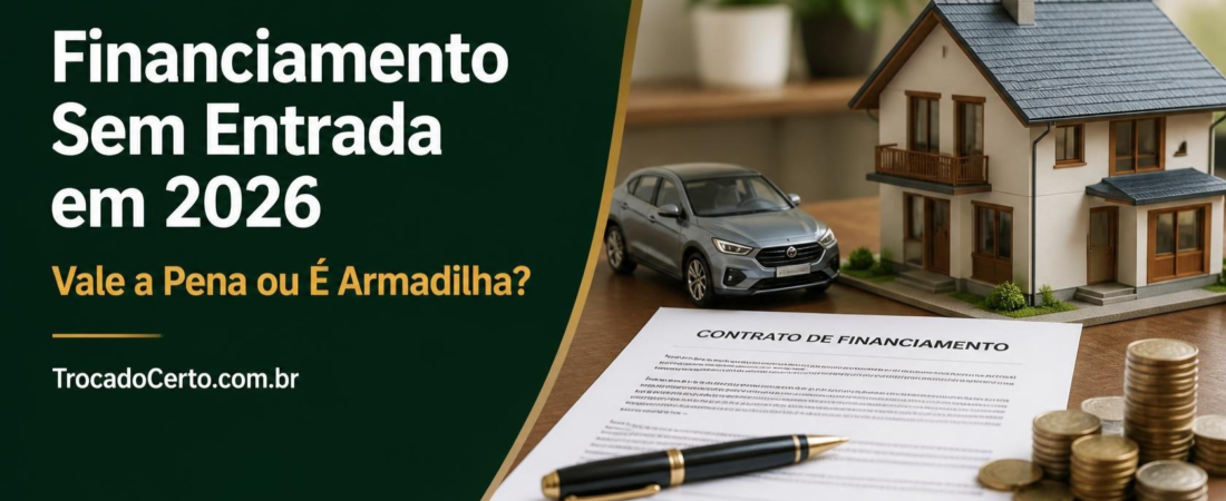 Financiamento Sem Entrada em 2026: Vale a Pena ou É Uma Armadilha Financeira?