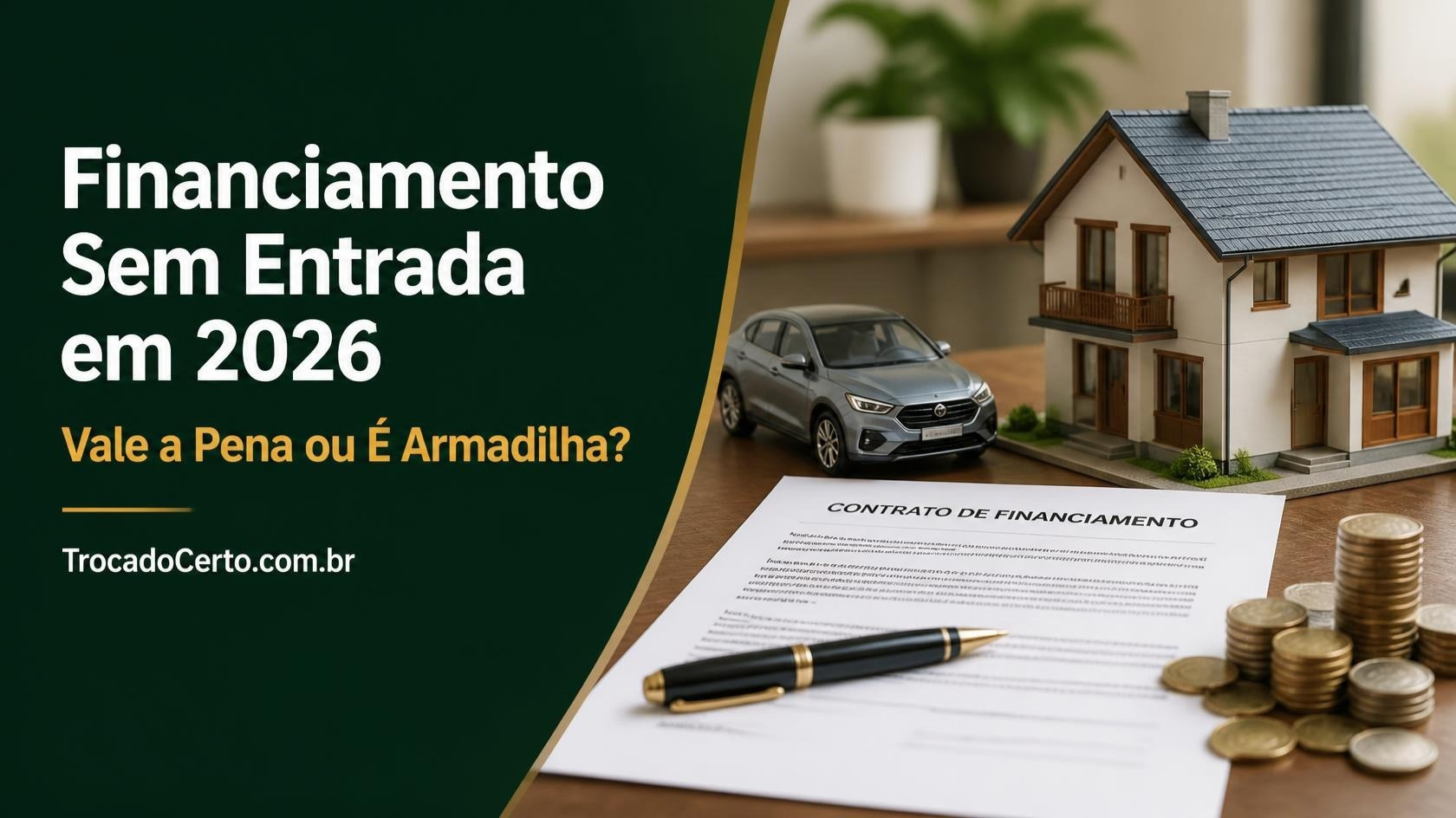 Financiamento Sem Entrada em 2026: Vale a Pena ou É Uma Armadilha Financeira?