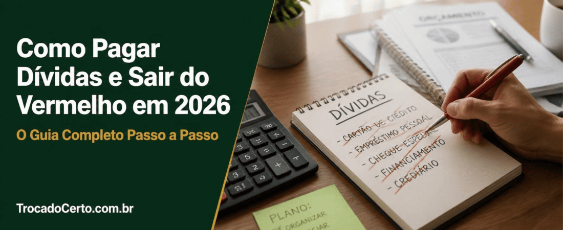 Como Pagar Dívidas e Sair do Vermelho em 2026: O Guia Mais Completo da Internet