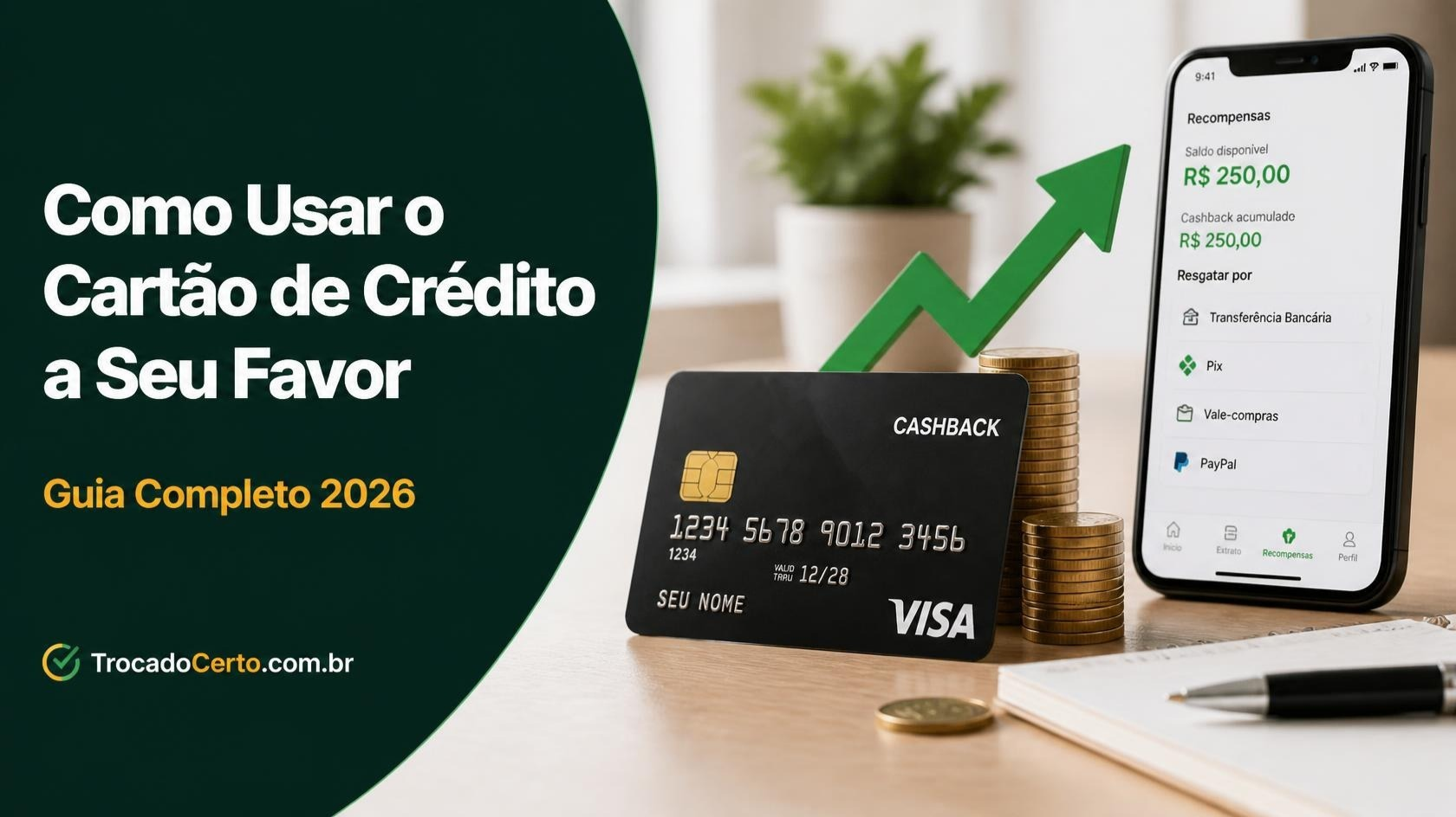 Como Usar o Cartão de Crédito a Seu Favor em 2026: Transforme Uma Ferramenta Perigosa em Aliada