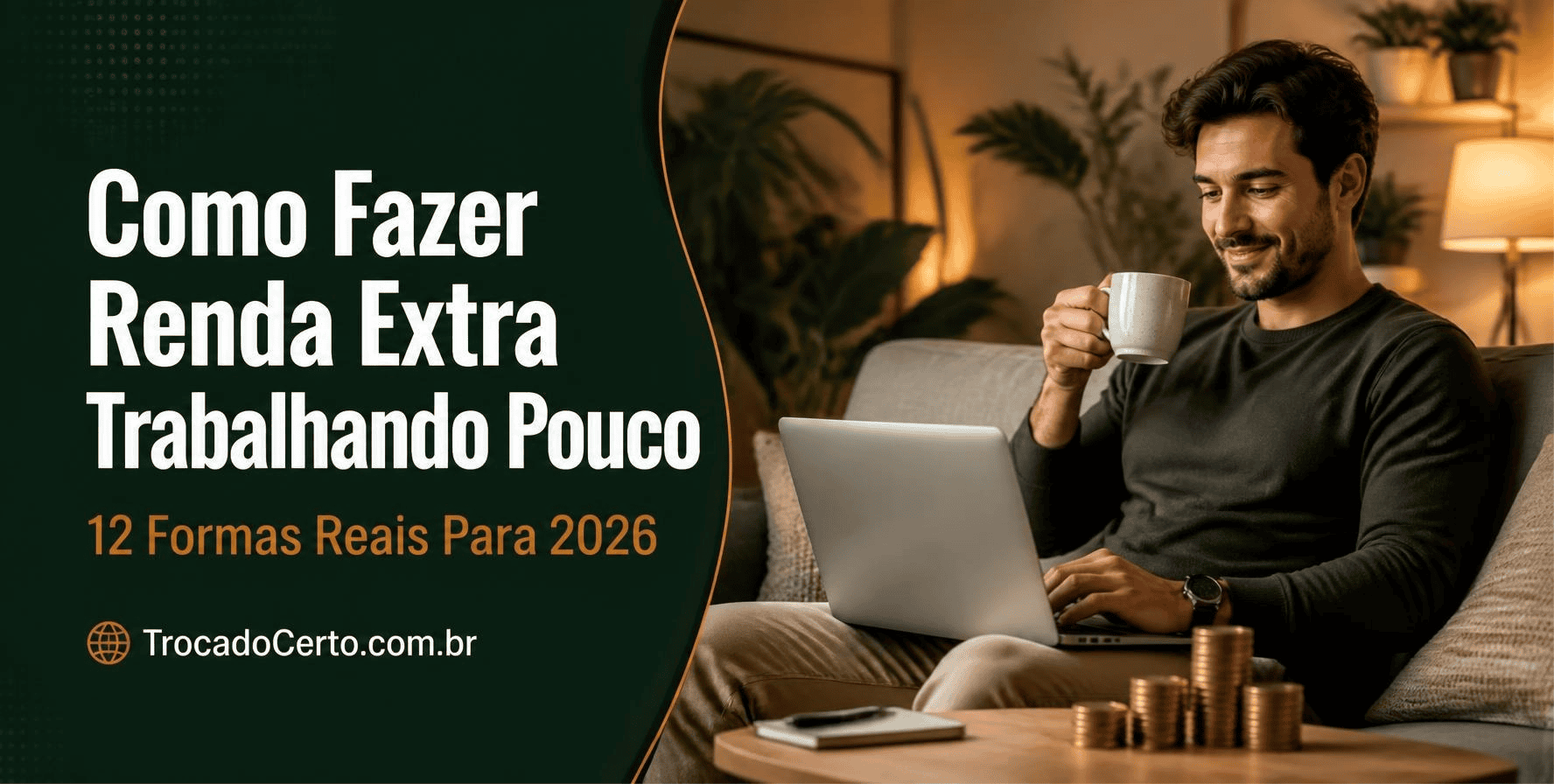 Como Fazer Renda Extra Trabalhando Pouco em 2026: 12 Formas Que Cabem na Sua Rotina