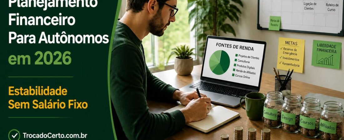 Planejamento Financeiro Para Autônomos e Freelancers em 2026: Como Ter Estabilidade Sem Salário Fixo